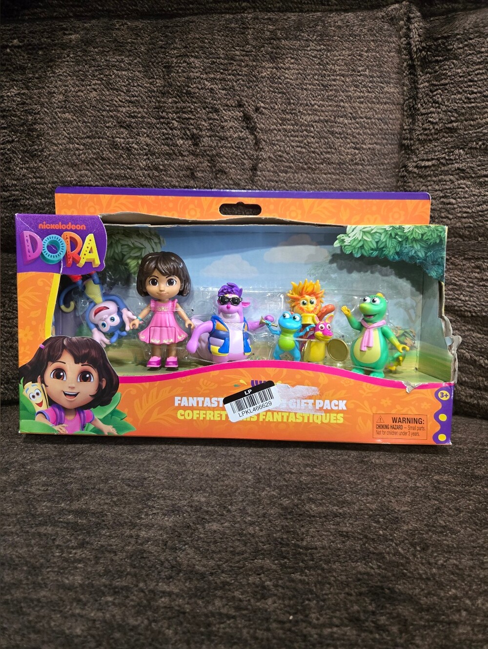 Nickelodeon Dora Fantastic Friends Figure Set - Pink, Green & Blue Characters